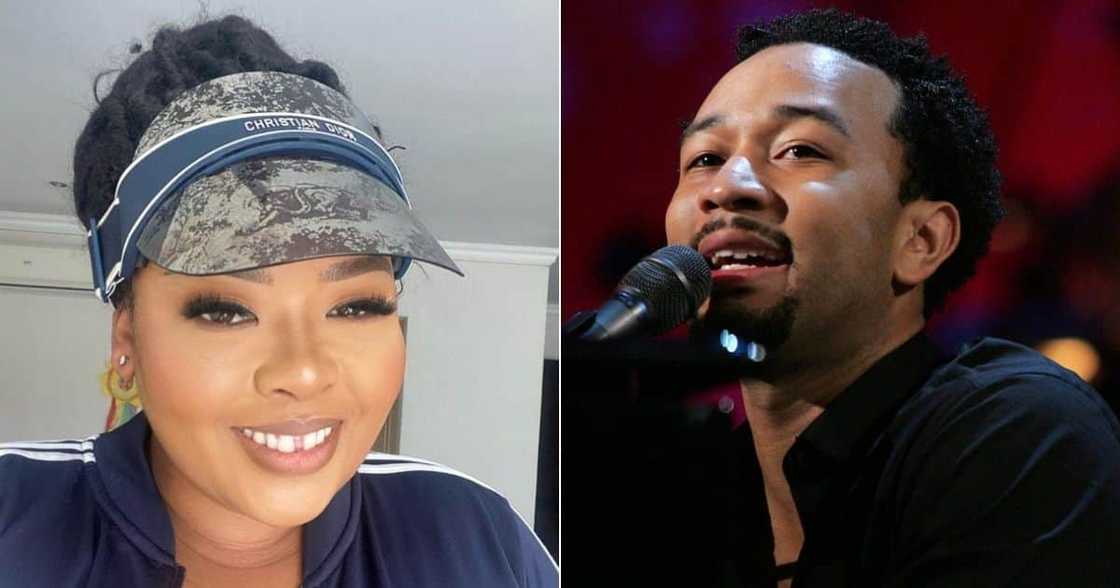 Anele Mdoda, John Legend