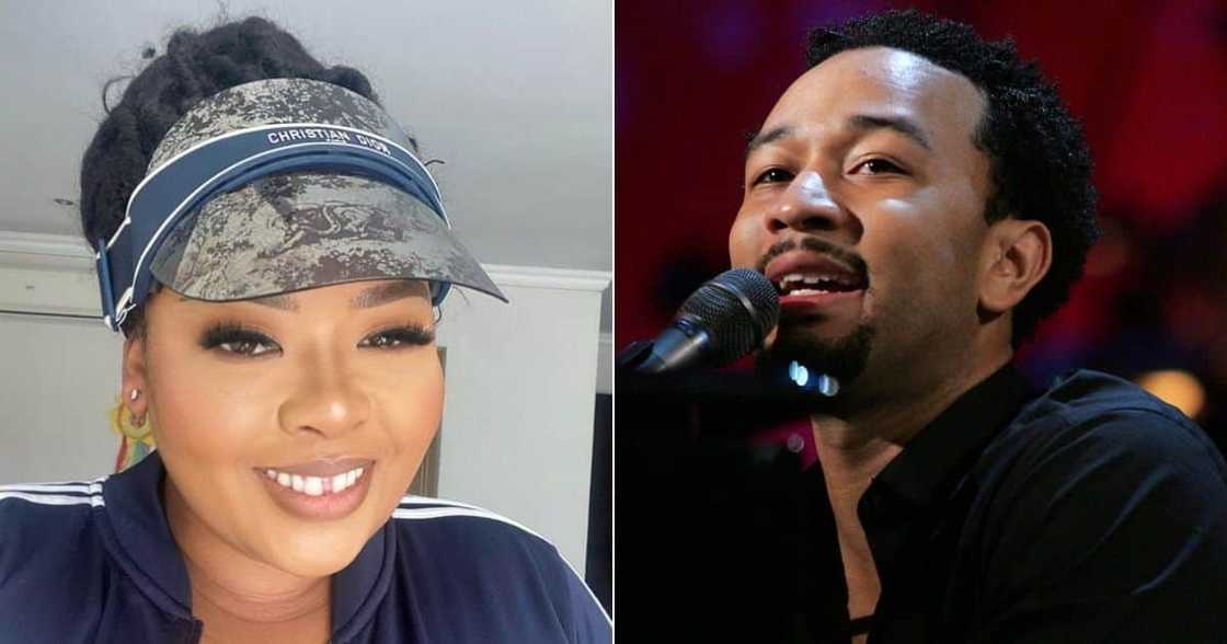 Anele Mdoda, John Legend Anele Mdoda, John Legend