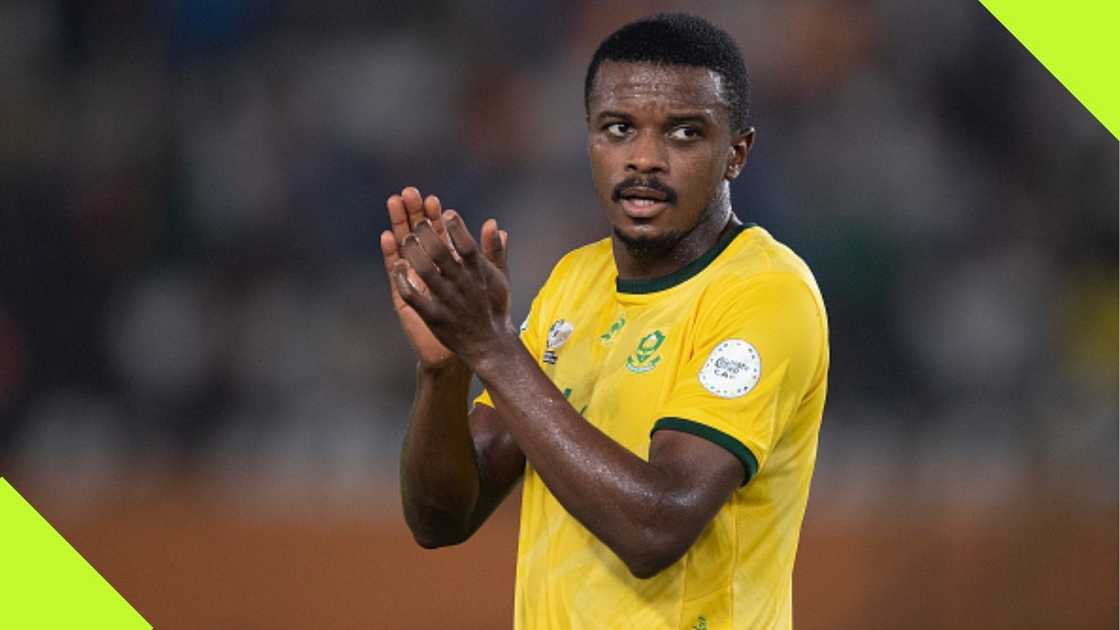 South African midfielder Teboho Mokoena made Hugo Broos' 23-man Bafana Bafana squad for the 2025 African Cup of Nations qualifiers against Congo Brazzaville. Photo: Visionhaus. South African midfielder Teboho Mokoena made Hugo Broos' 23-man Bafana Bafana squad for the 2025 African Cup of Nations qualifiers against Congo Brazzaville. Photo: Visionhaus.