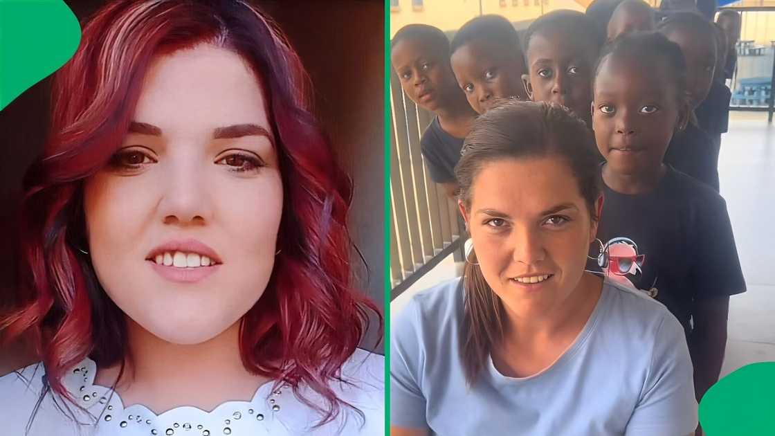 A TikTok video shows a teacher identifying her learners' voices. A TikTok video shows a teacher identifying her learners' voices.