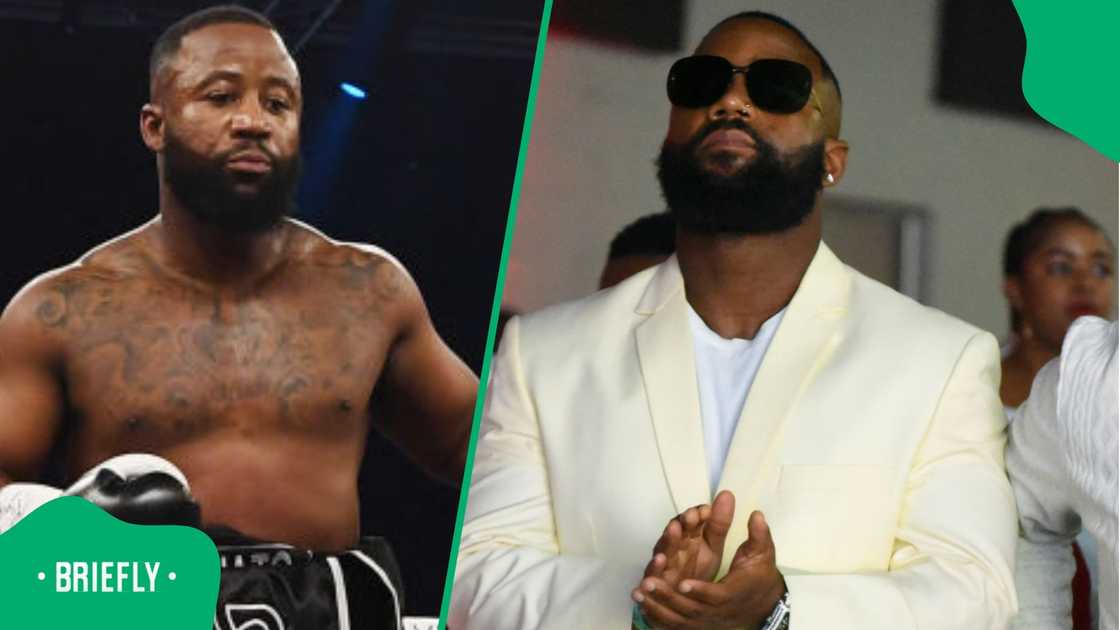 Cassper revealed he is on a weight loss journey. Cassper revealed he is on a weight loss journey.