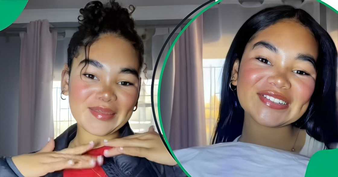 A TikTok video shows a schoolgirl unveiling her full skincare routine before school.