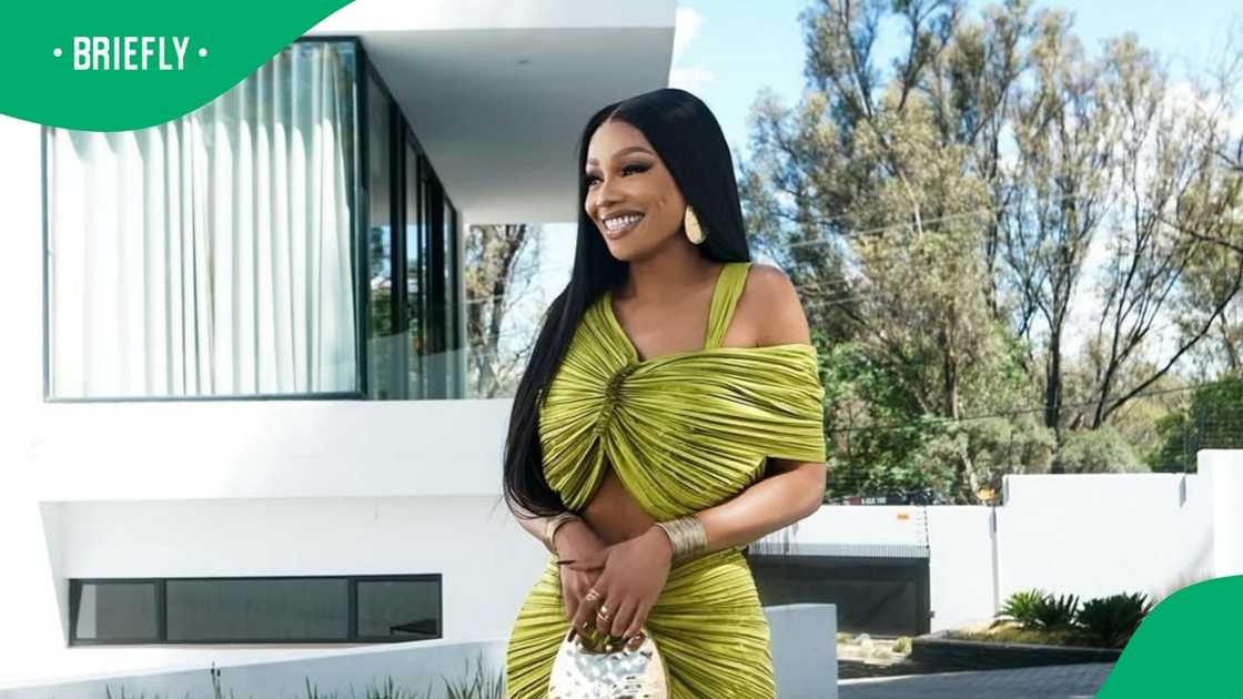 Bonang Matheba reunites with Pinky Girl Bonang Matheba reunites with Pinky Girl