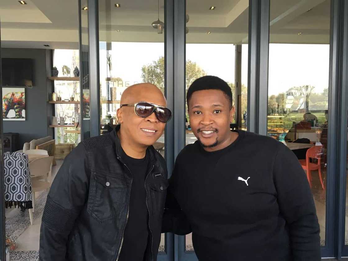 Musa Sukwene and Robbie Malinga Musa Sukwene and Robbie Malinga