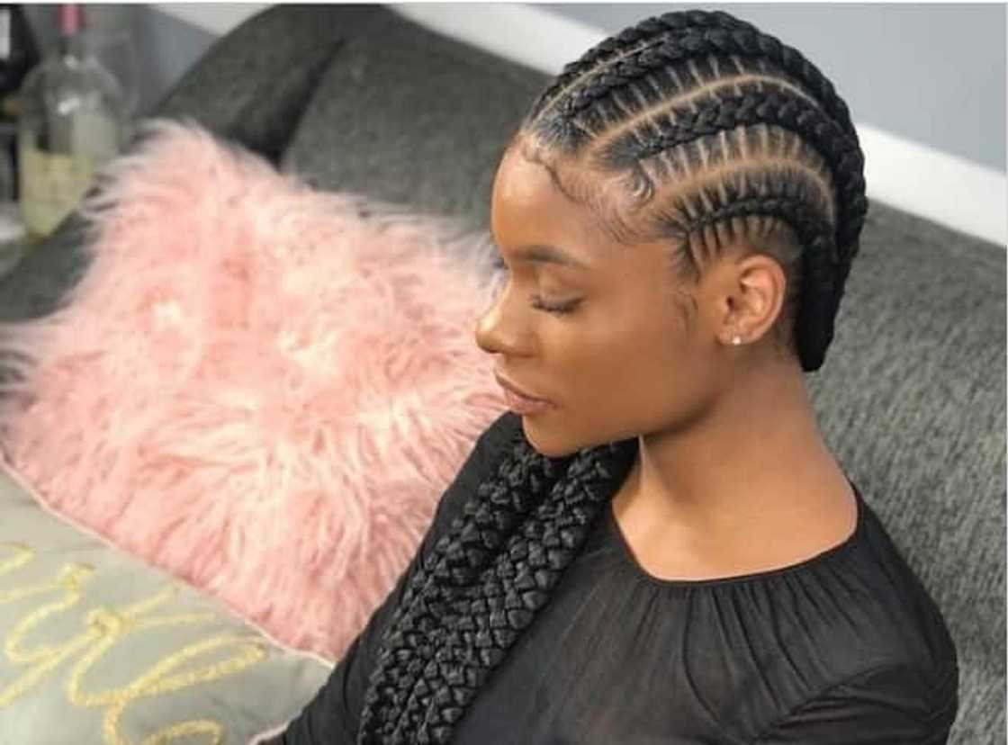 Latest Nigerian cornrow hairstyles Latest Nigerian cornrow hairstyles