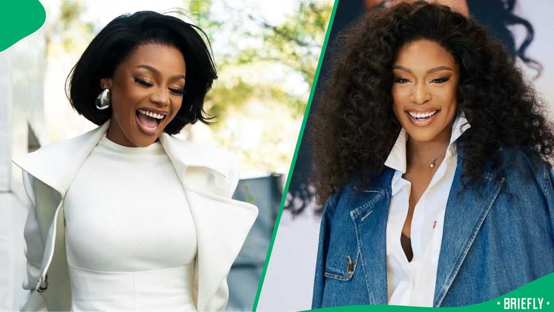 Bonang Matheba and Nomzamo Mbatha teamed up for a McDonald's campaign Bonang Matheba and Nomzamo Mbatha teamed up for a McDonald's campaign