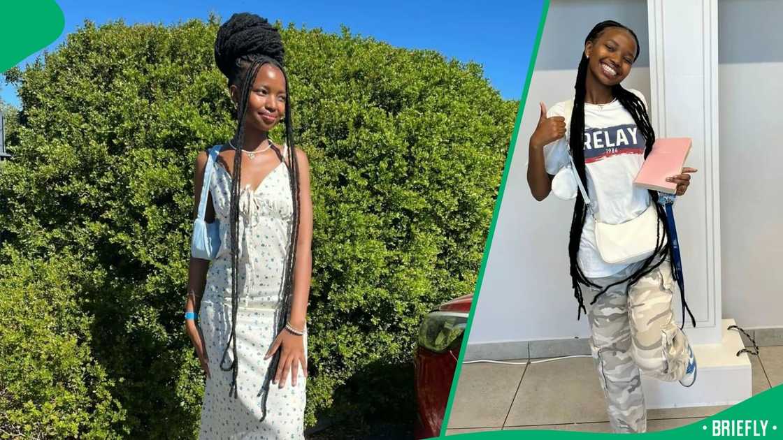 A young woman in South Africa showcased her student on a budget grocery haul.
