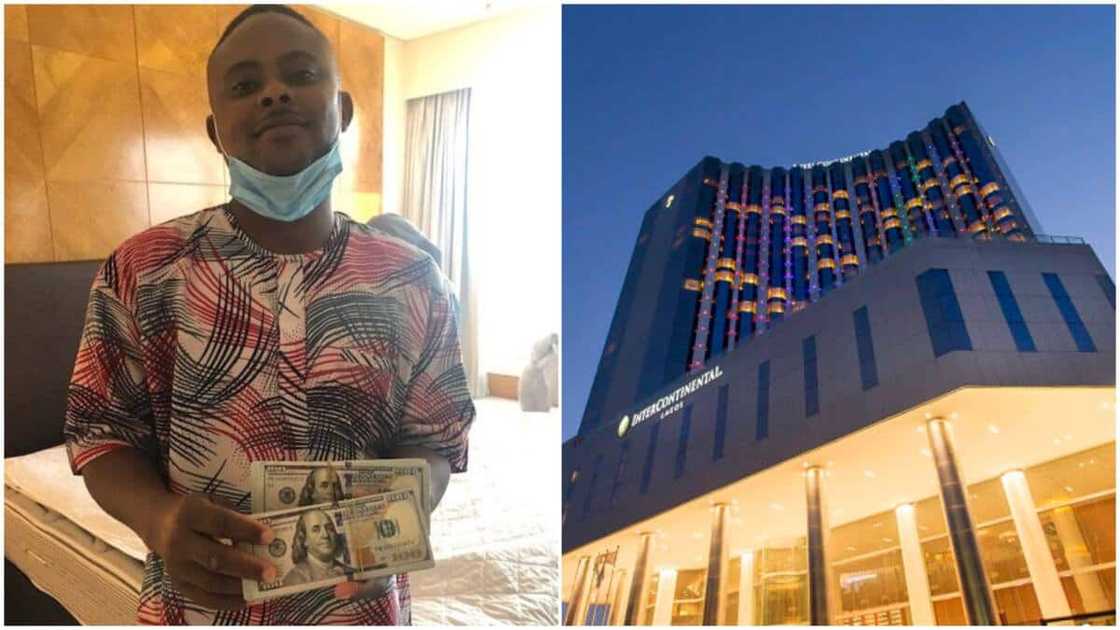 Nigerian Hotel Cleaner Finds Bundles of Dollar Notes in Room After Guest Checked Out in Lagos, Many React Nigerian Hotel Cleaner Finds Bundles of Dollar Notes in Room After Guest Checked Out in Lagos, Many React