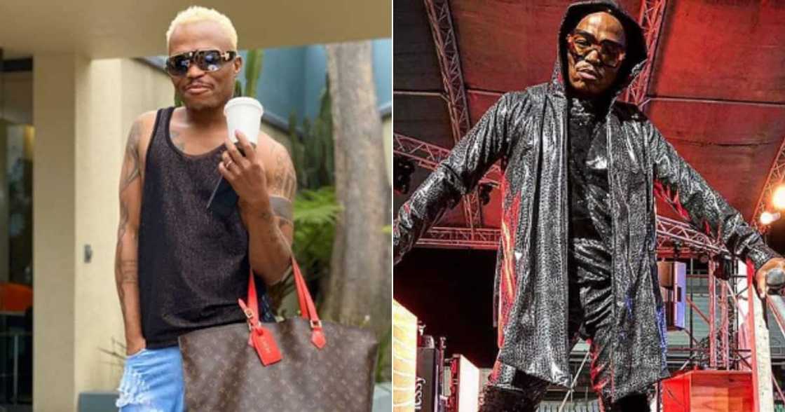 Somizi Mhlongo joins #ChallengeAccepted campaign dressed as woman Somizi Mhlongo joins #ChallengeAccepted campaign dressed as woman