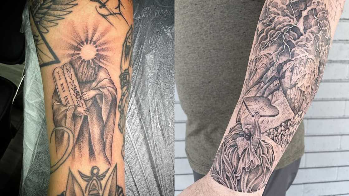Ten commandments tattoo Ten commandments tattoo