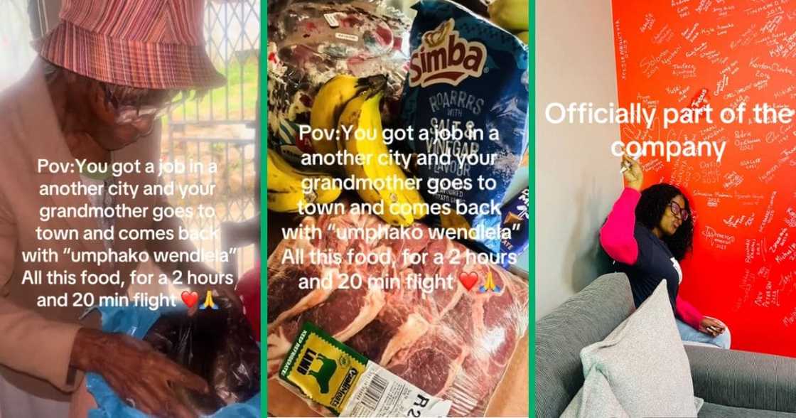 Gogo packs lunch for granddaughter Gogo packs lunch for granddaughter