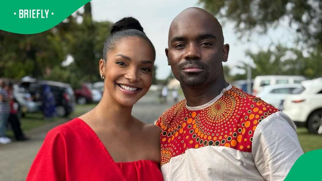 Musa Mthombeni celebrates Liesl Laurie's Miss SA crowning day Musa Mthombeni celebrates Liesl Laurie's Miss SA crowning day