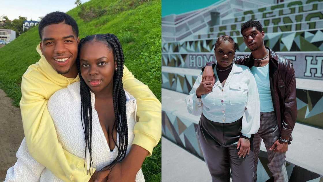 Cori Broadus and boyfriend Wayne Duece Cori Broadus and boyfriend Wayne Duece