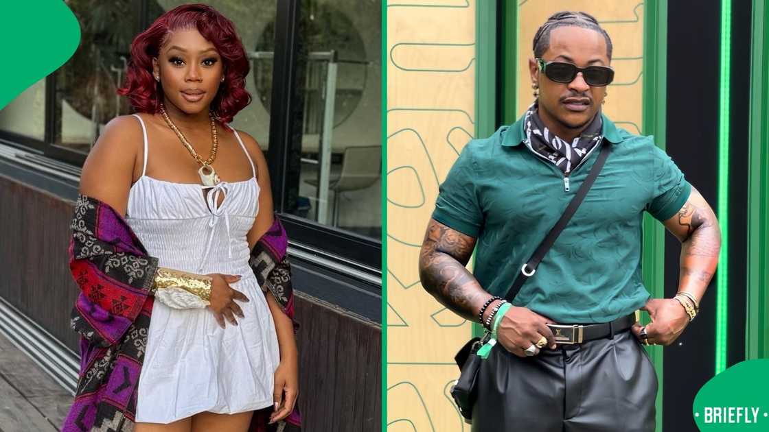 Bontle Modiselle and Priddy Ugly are expecting their second child. Bontle Modiselle and Priddy Ugly are expecting their second child.