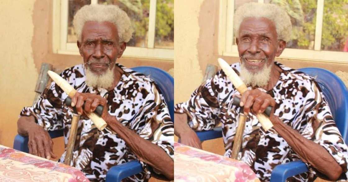 Man celebrates grandpa's 113th birthday Man celebrates grandpa's 113th birthday