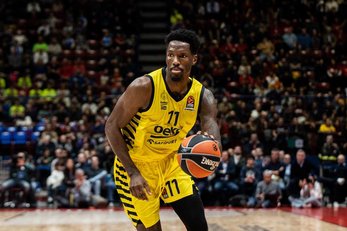 Nigel Hayes at Mediolanum Forum in Milan, Italy Nigel Hayes at Mediolanum Forum in Milan, Italy