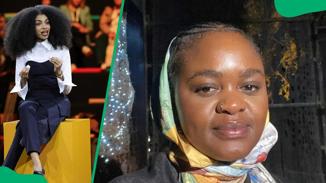 Activist Zulaikha Patel (L). Author Zizipho Bam (R)