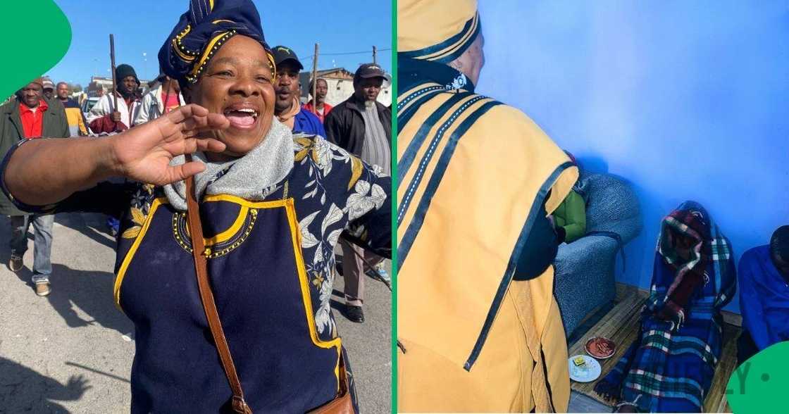 A Mzansi mom celebrated her son's return A Mzansi mom celebrated her son's return