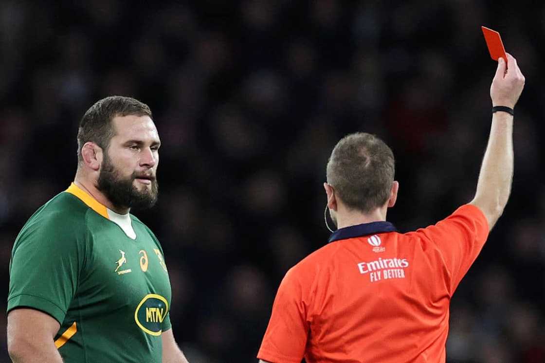 Thomas du Toit's red card Thomas du Toit's red card