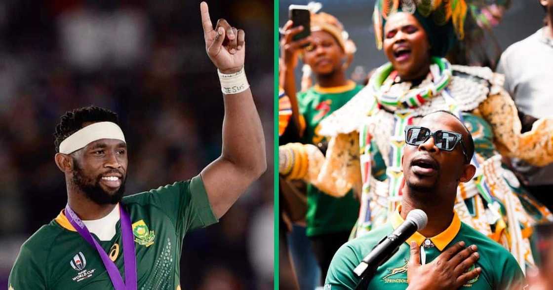 Siya Kolisi danced and twerked to Zakes Bantwini's song, 'Osama' Siya Kolisi danced and twerked to Zakes Bantwini's song, 'Osama'