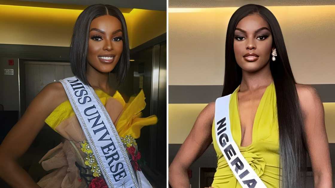 Chidimma Adetshina advanced in the Miss Universe pageant Chidimma Adetshina advanced in the Miss Universe pageant