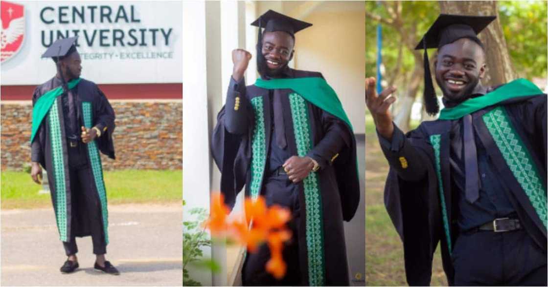 Kwesi Tumtum: Ghanaian student who nearly quit varsity after 1 maths lecture shares touching story