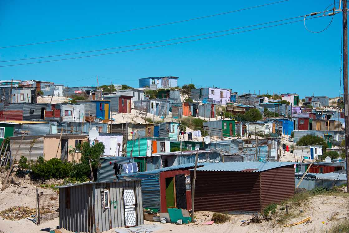 Shacks in Khayelitsha. Shacks in Khayelitsha.