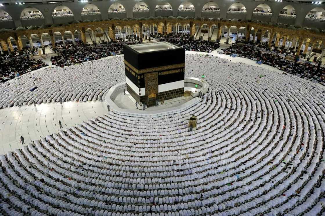 One million fully vaccinated Muslims, including 850,000 from abroad, are allowed at this year's hajj, a major break after drastically curtailed numbers due to the pandemic One million fully vaccinated Muslims, including 850,000 from abroad, are allowed at this year's hajj, a major break after drastically curtailed numbers due to the pandemic