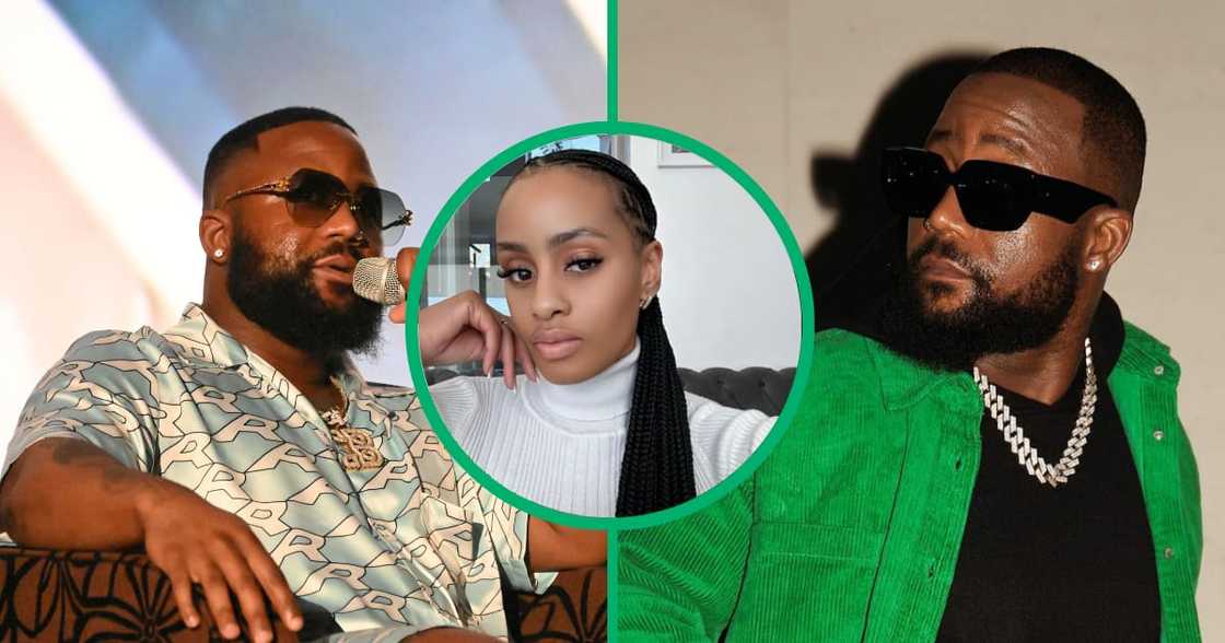 Cassper Nyovest confessed that he cheated on his baby mama Thobeka Majozi Cassper Nyovest confessed that he cheated on his baby mama Thobeka Majozi