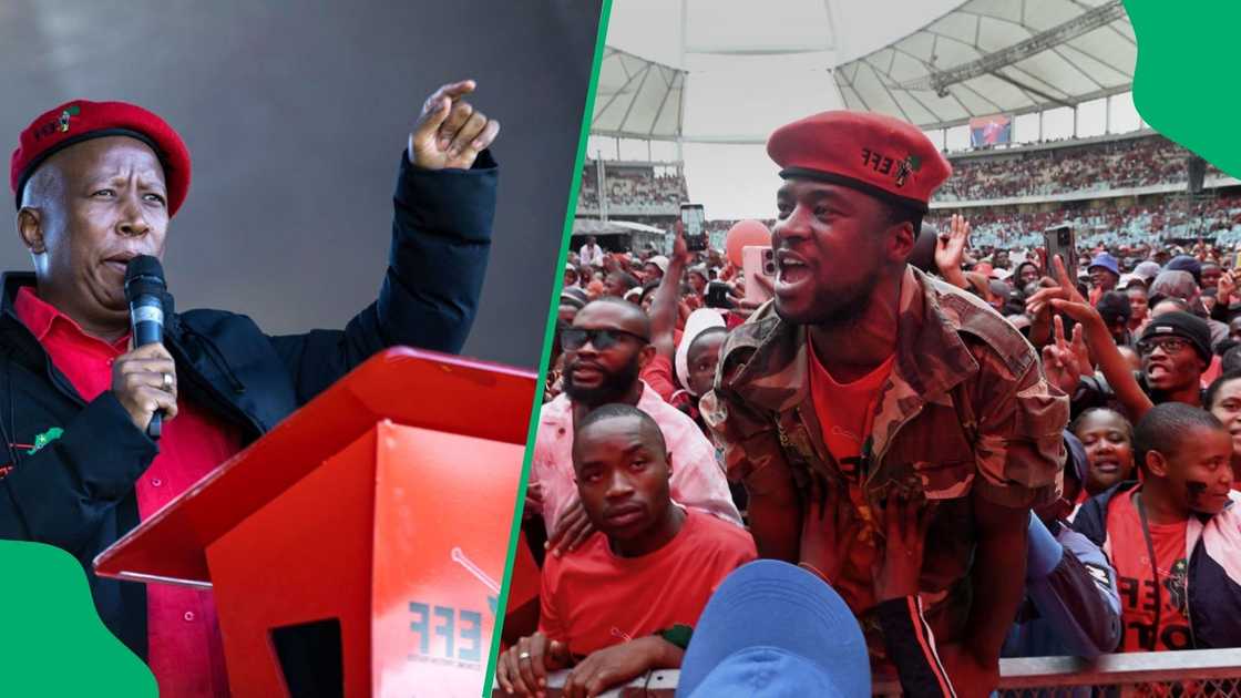 EFF president Julius Malema said EFF members must behave when it goes to its third elective conference