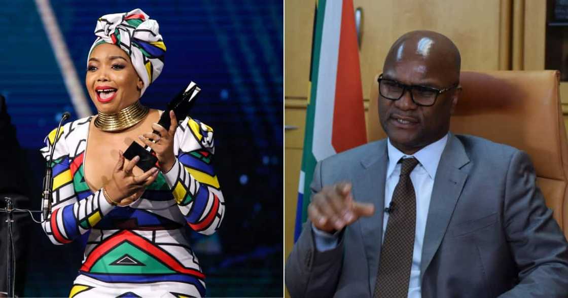 Thembisa Mdoda Nxumalo wants Minister Nathi Mthethwa arrested Thembisa Mdoda Nxumalo wants Minister Nathi Mthethwa arrested