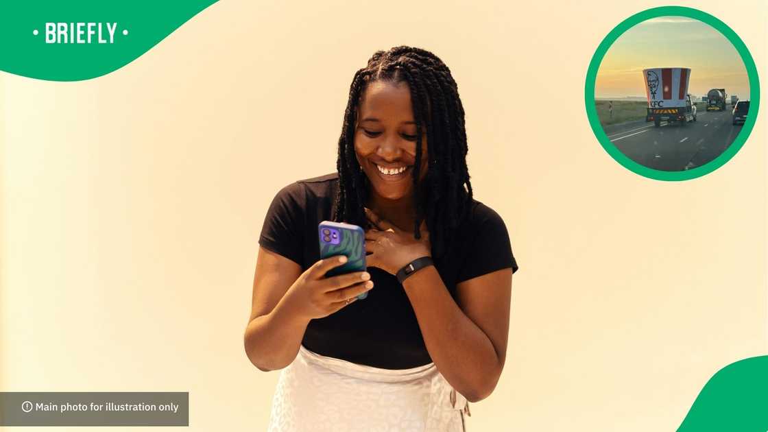 The car was cruising on the left side and was said to be headed to Pretoria The car was cruising on the left side and was said to be headed to Pretoria