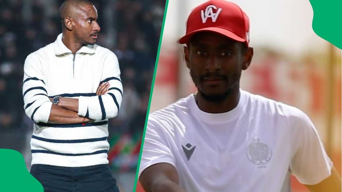 Rhulani Mokwena celebrated his 38th birthday with the Wydad Casablanca squad.