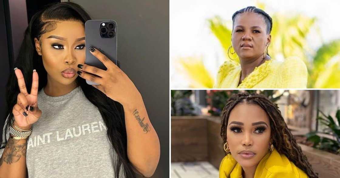 Sithelo Shozi, Sonia Mbele and Shauwn Mamkhize mkhize Sithelo Shozi, Sonia Mbele and Shauwn Mamkhize mkhize