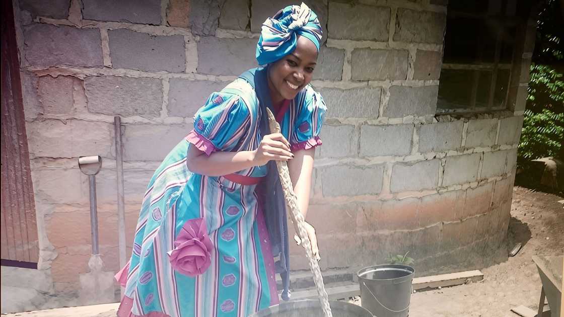Pinky Ntshangase is a hard-working makoti Pinky Ntshangase is a hard-working makoti
