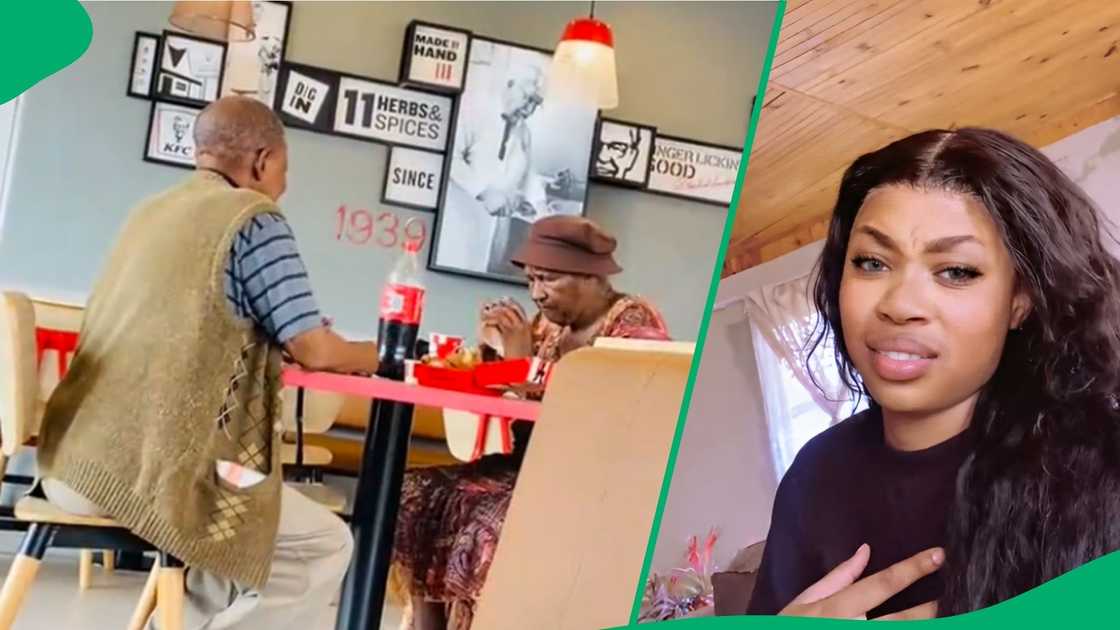 TikTok users wished for real, authentic love after seeing an old couple on a date at KFC