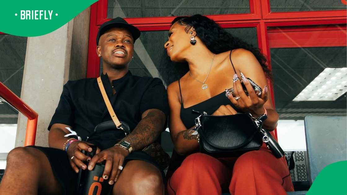 Murdah Bongz and DJ Zinhle are one of South Africa's top celebrity couples. Murdah Bongz and DJ Zinhle are one of South Africa's top celebrity couples.