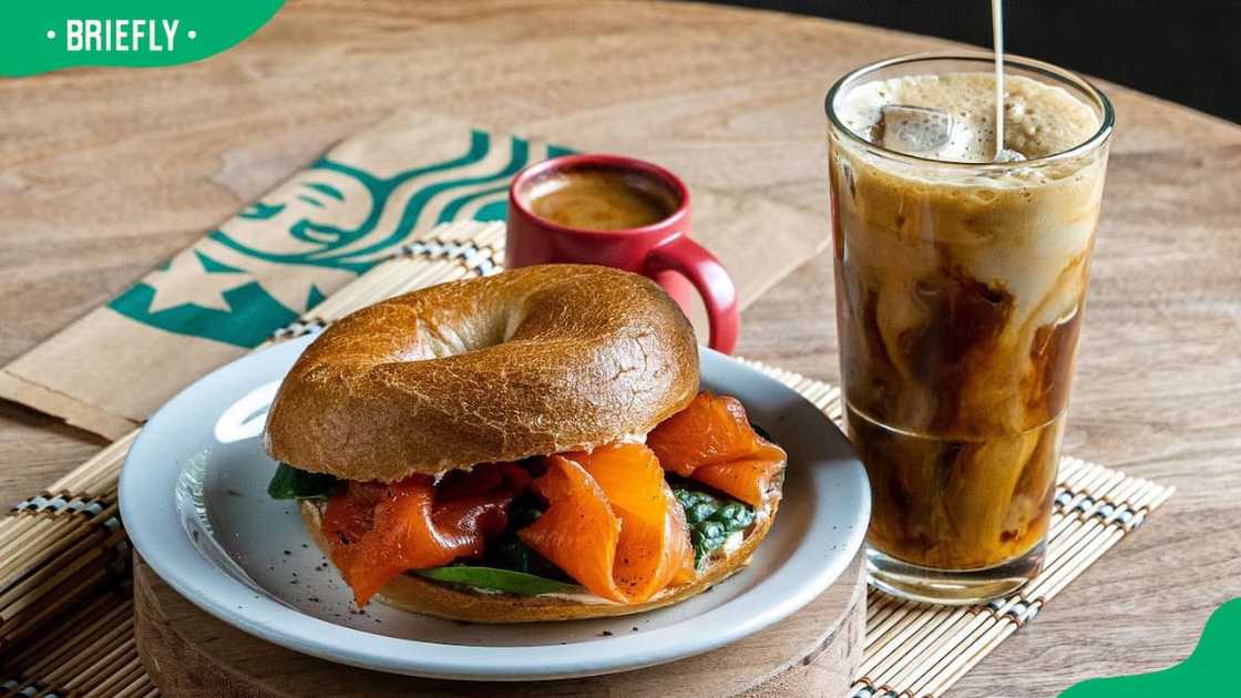 Salmon Trout Cream Cheese Bagel Salmon Trout Cream Cheese Bagel