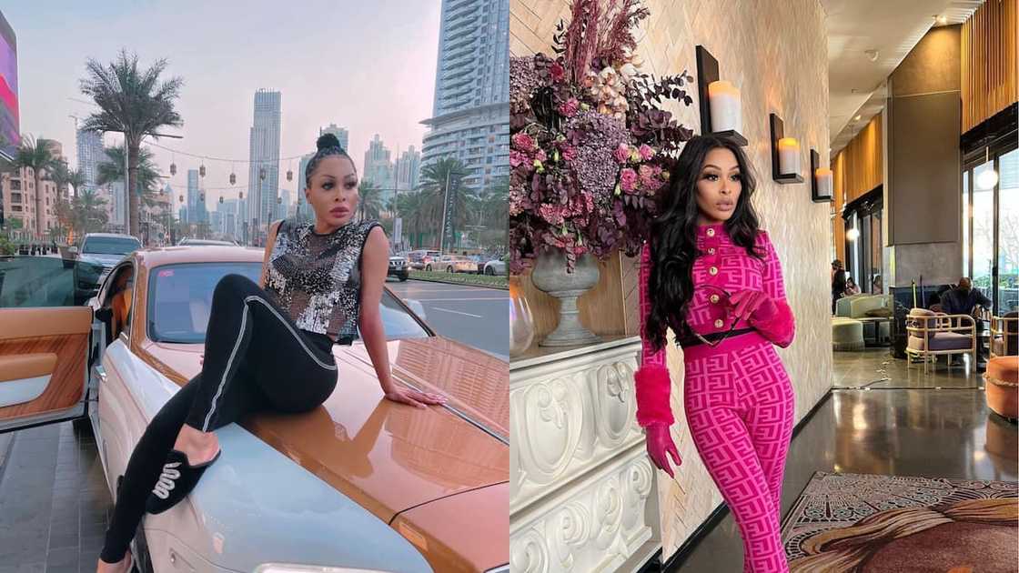 South African famous actress Khanyi Mbau South African famous actress Khanyi Mbau