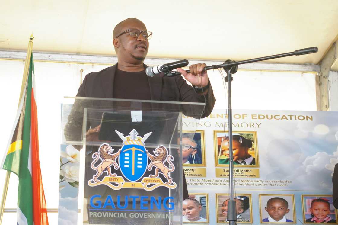 A learner died after a wall collapsed at Lerutle Primary School