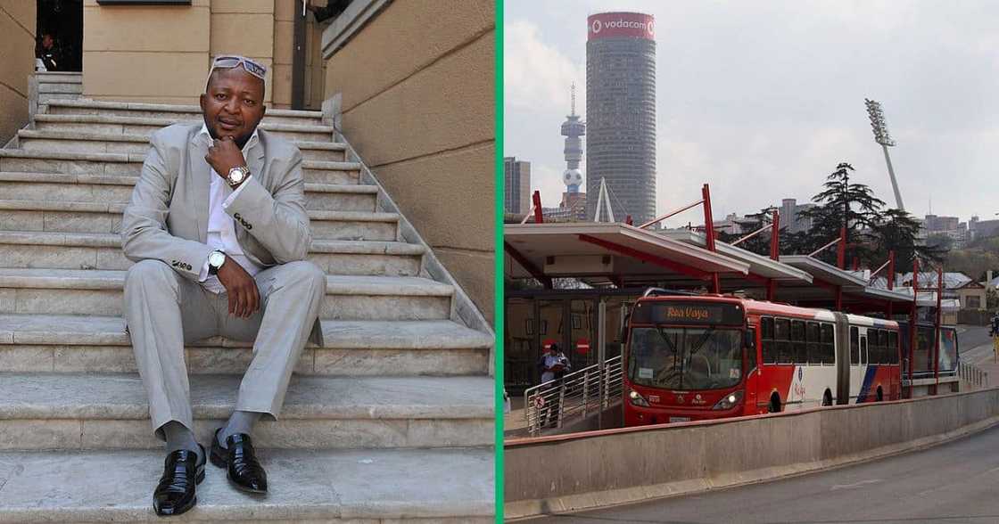 MMC of Transport Kenny Kunene welcomed the placement of the Rea Vaya-operating company under administration MMC of Transport Kenny Kunene welcomed the placement of the Rea Vaya-operating company under administration
