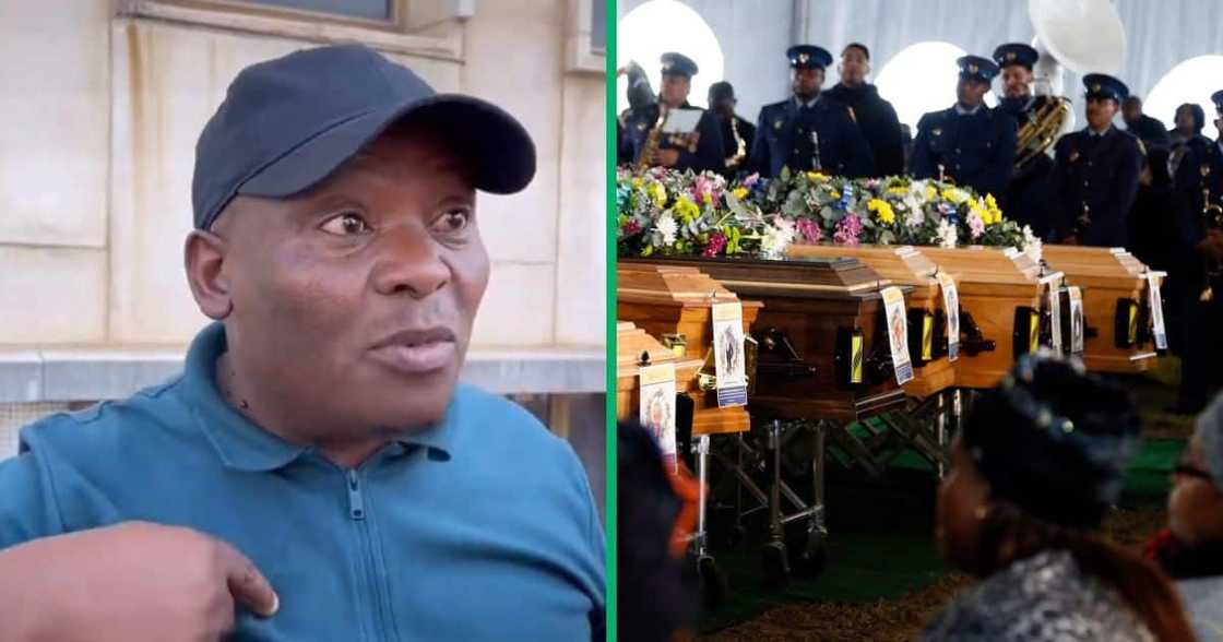 Enyobeni Tavern owner Siyakhangela Ndevu insists he is not responsible for the deadly tragedy Enyobeni Tavern owner Siyakhangela Ndevu insists he is not responsible for the deadly tragedy