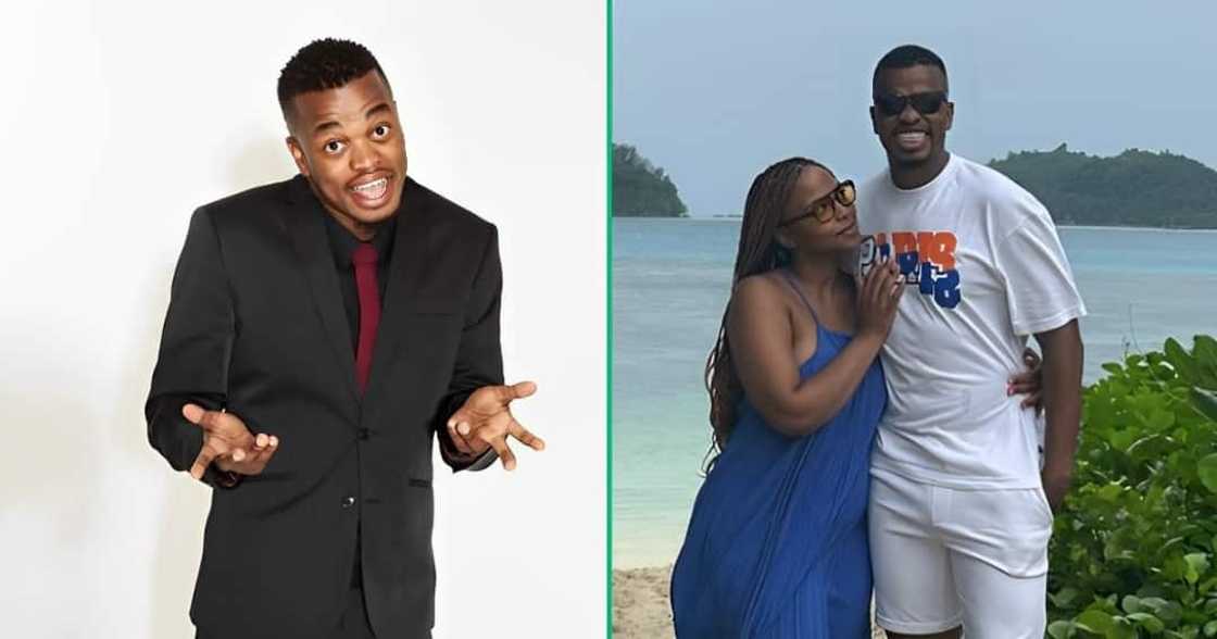 Mpho Popps reconciles with wife Mpho Popps reconciles with wife