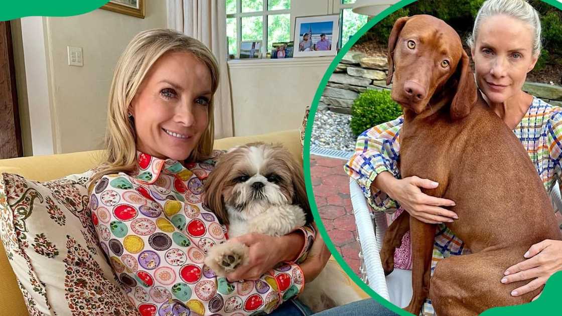 Dana Perino with her pets Dana Perino with her pets