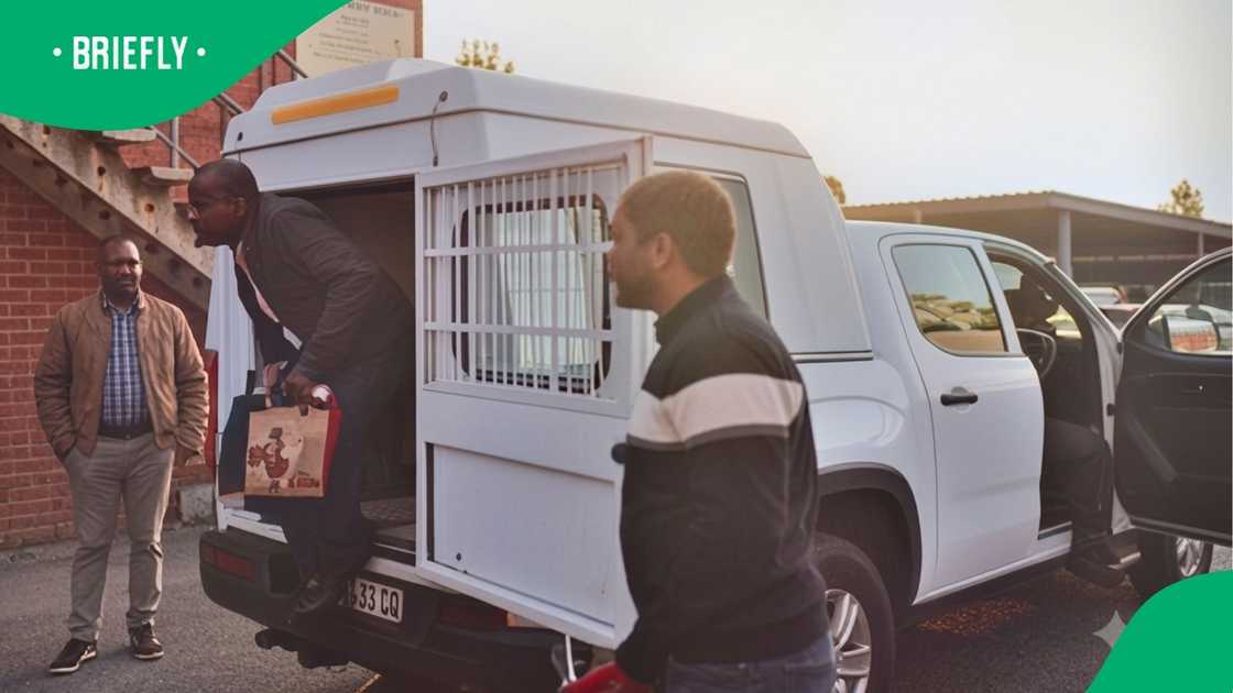 Julius Mkhwanazi, holding Nando's at his fourth arrest, amassed attention