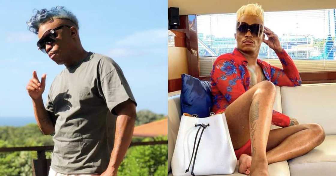 Somizi Mhlongo trends after posting heartbroken status messages