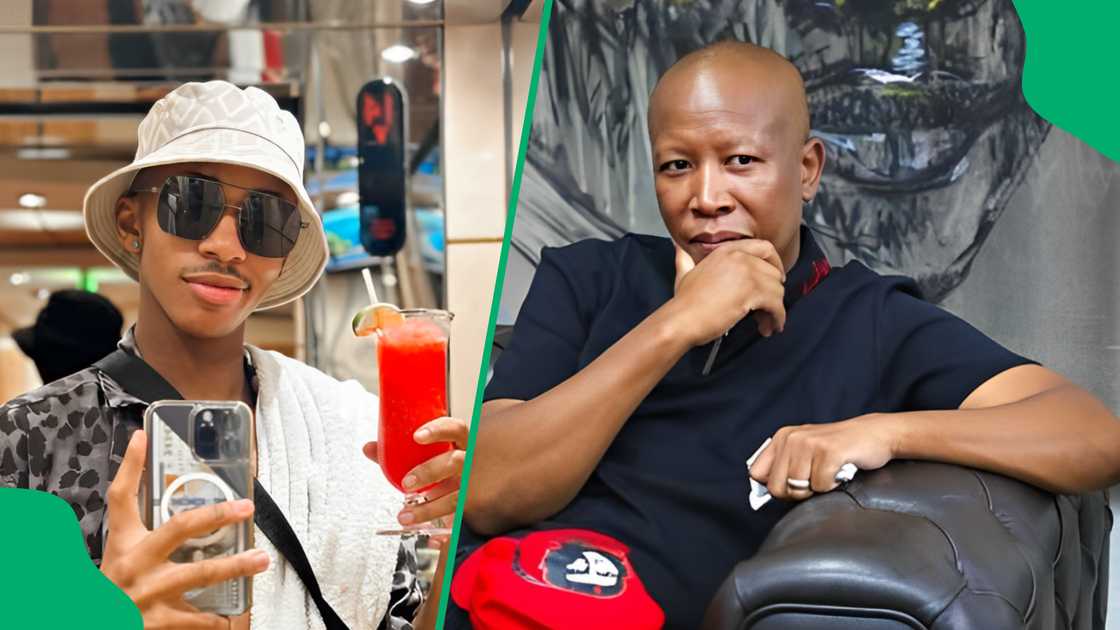 Lasizwe and Julius Malema on 'Awkward Dates' Lasizwe and Julius Malema on 'Awkward Dates'