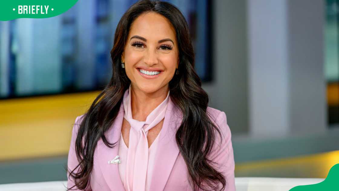 Host Emily Compagno at Fox News Channel Studios in 2024