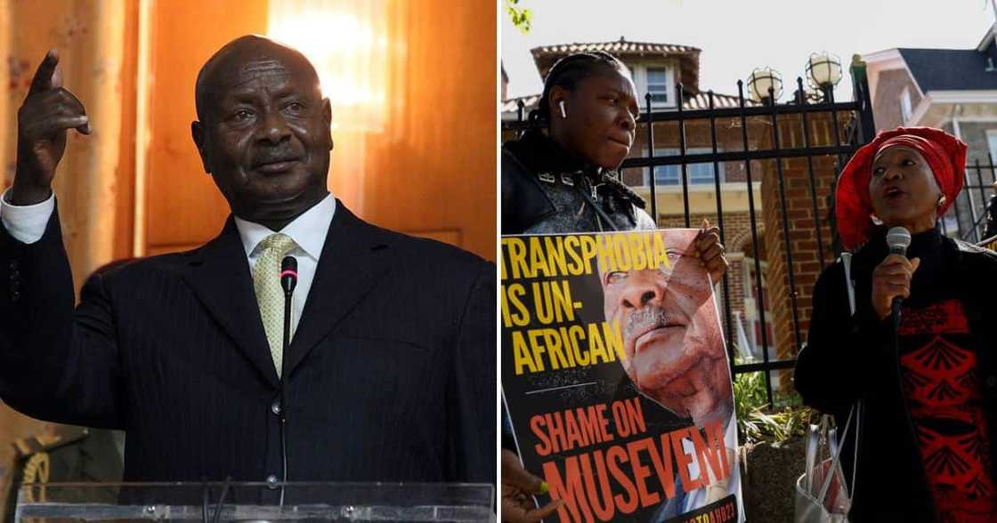 Museveni signed a harsh anti-LGBTQ law in Uganda Museveni signed a harsh anti-LGBTQ law in Uganda