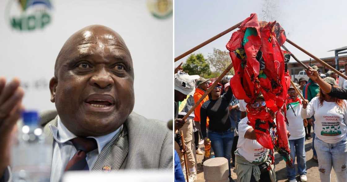 Health Minister Joe Phaahla Health Minister Joe Phaahla